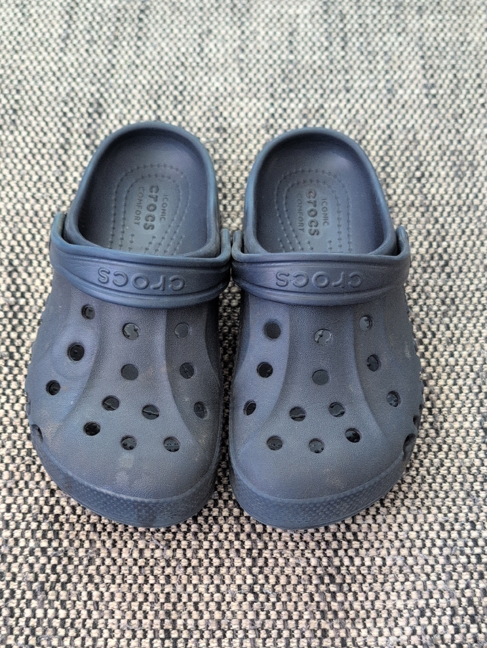 CROCS Kids Classic Clogs in Navy